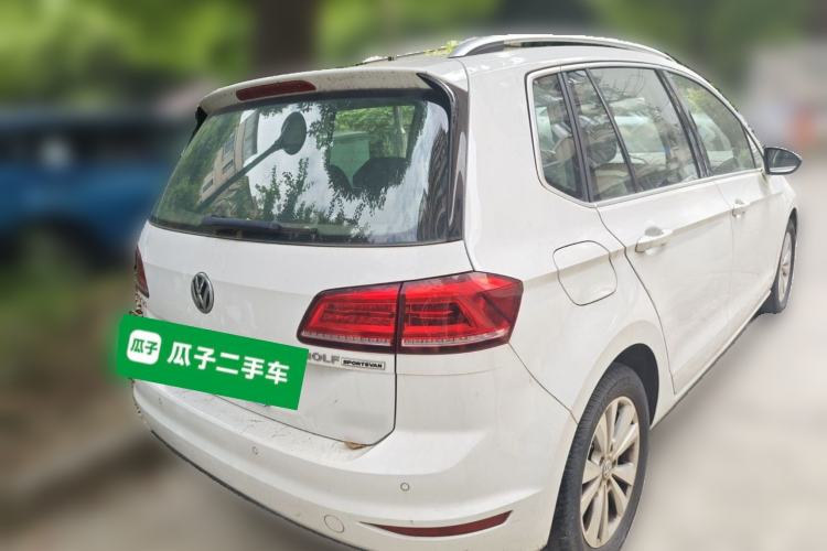 Used Volkswagen Golf Sportsvan 2018 230TSI Automatic Trend Edition Rear Right 45 Deg