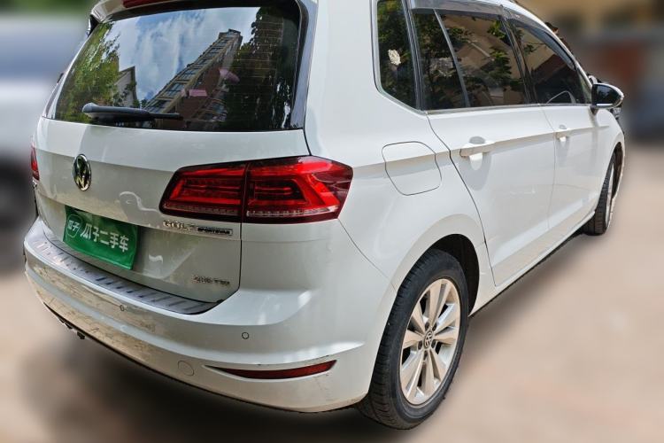 Used Volkswagen Golf Sportsvan 2018 230TSI Automatic Trend Edition Rear Right 45 Deg