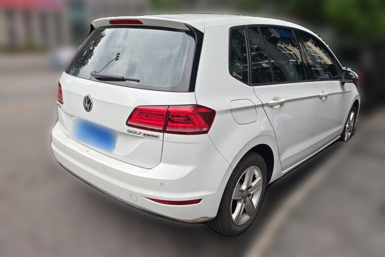 Used Volkswagen Golf Sportsvan 2018 1.6L Automatic Comfort Model Rear Right 45 Deg