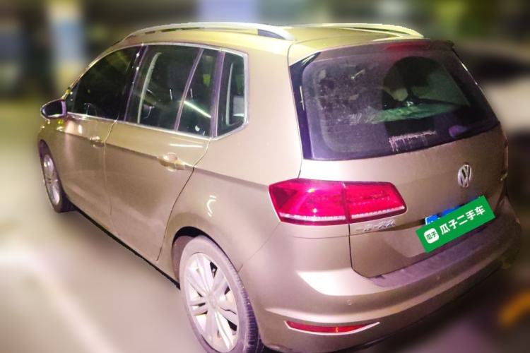 Used Volkswagen Golf Sportsvan 2018 230TSI Automatic Luxury Model Rear Left 45 Deg