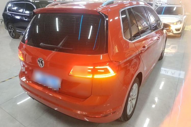 Used Volkswagen Golf Sportsvan 2018 230TSI Automatic Trend Edition Rear Right 45 Deg