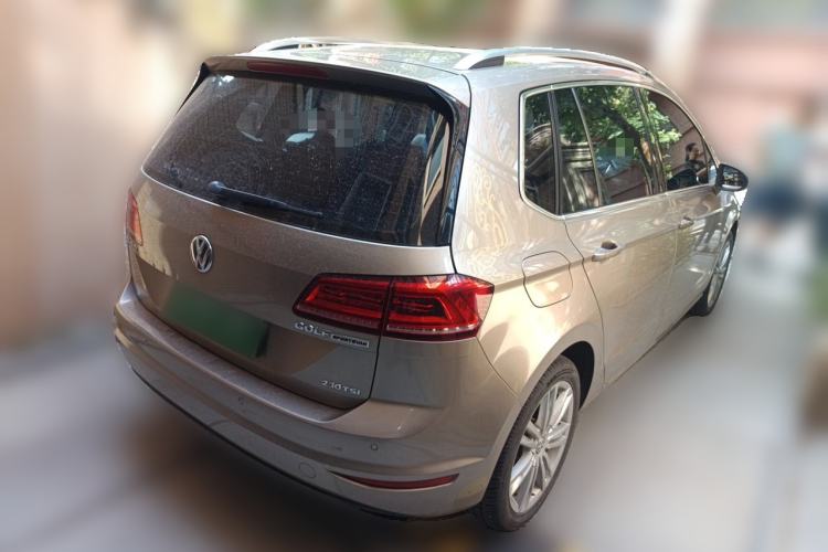 Used Volkswagen Golf Sportsvan 2018 230TSI Automatic Luxury Model Rear Right 45 Deg