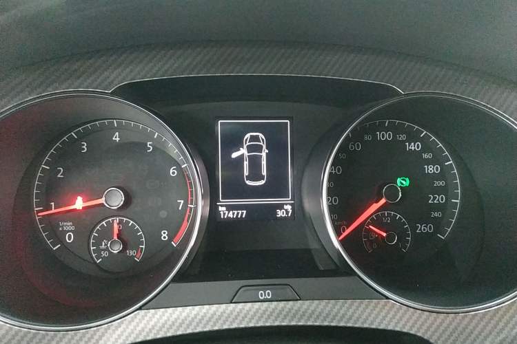 Used Volkswagen Golf Sportsvan 2019 280TSI Automatic Trendy Model China VI Standard Instrument Cluster