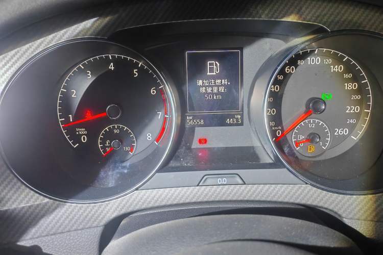Used Volkswagen Golf Sportsvan 2019 280TSI Automatic Trendy Model China VI Standard Instrument Cluster