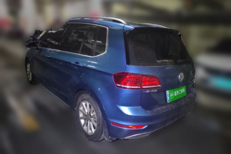 Used Volkswagen Golf Sportsvan 2019 280TSI Automatic Trendy Model China VI Standard Rear Left 45 Deg