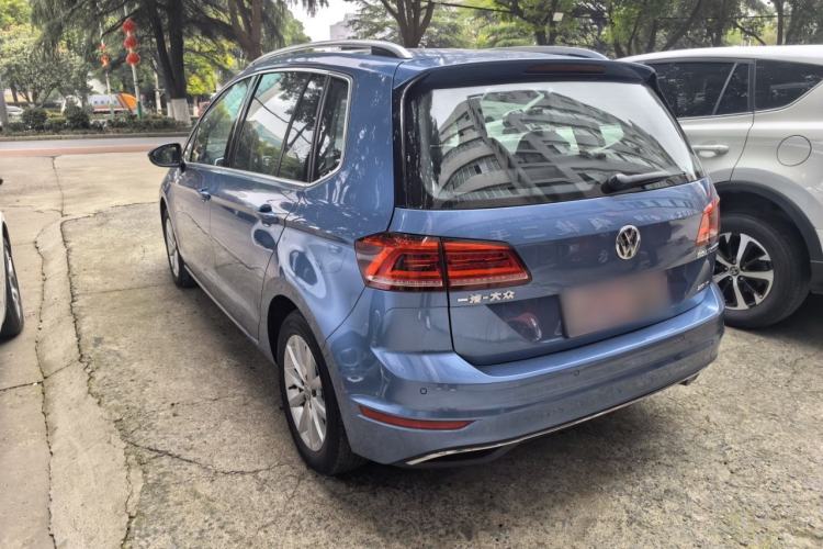 Used Volkswagen Golf Sportsvan 2019 280TSI Automatic Trendy Edition China V Standard Rear Left 45 Deg