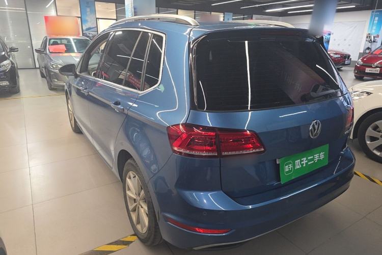 Used Volkswagen Golf Sportsvan 2019 280TSI Automatic Trendy Edition China V Standard Rear Left 45 Deg