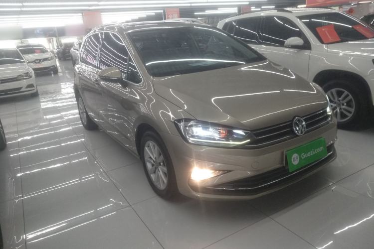 Used Volkswagen Golf Sportsvan 2019 280TSI Automatic Trendy Edition China V Standard Front Right 45 Deg