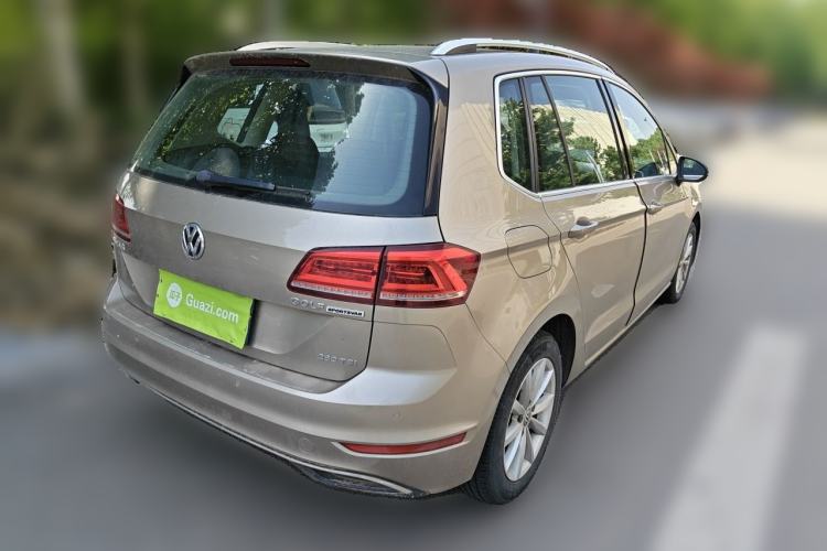 Used Volkswagen Golf Sportsvan 2019 280TSI Automatic Trendy Edition China V Standard Rear Right 45 Deg