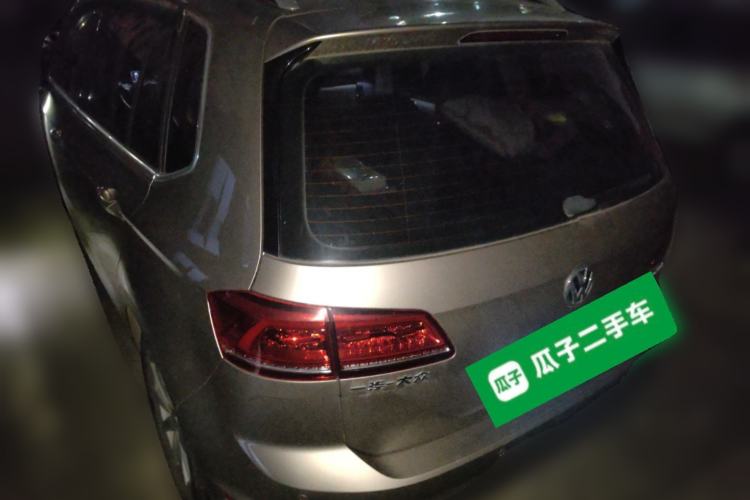 Used Volkswagen Golf Sportsvan 2019 280TSI Automatic Trendy Model China VI Standard Rear Left 45 Deg