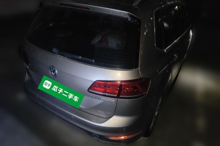 Used Volkswagen Golf Sportsvan 2019 280TSI Automatic Trendy Model China VI Standard Rear Right 45 Deg