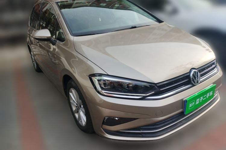 Used Volkswagen Golf Sportsvan 2019 280TSI Automatic Trendy Model China VI Standard Front Right 45 Deg