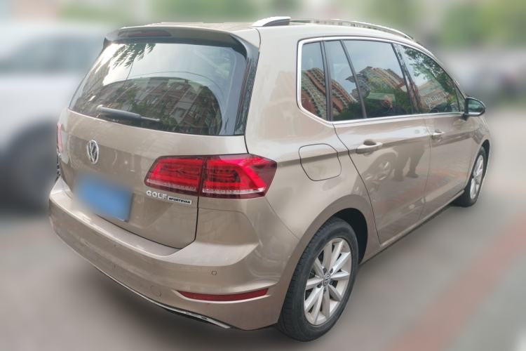 Used Volkswagen Golf Sportsvan 2019 280TSI Automatic Trendy Model China VI Standard Rear Right 45 Deg