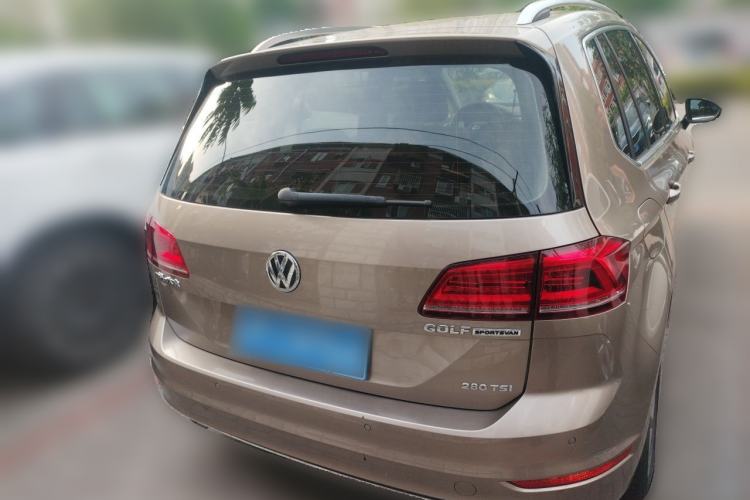 Used Volkswagen Golf Sportsvan 2019 280TSI Automatic Trendy Model China VI Standard Rear
