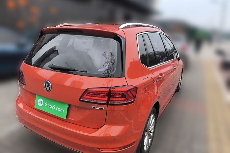 Used Volkswagen Golf Sportsvan 2019 280TSI Automatic Trendy Edition China V Standard Rear Right 45 Deg
