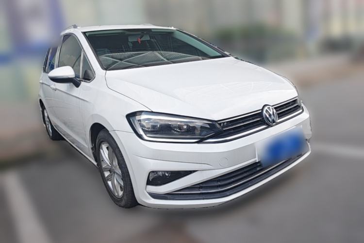 Used Volkswagen Golf Sportsvan 2019 1.6L Automatic Pure Model China V Standard Front Right 45 Deg