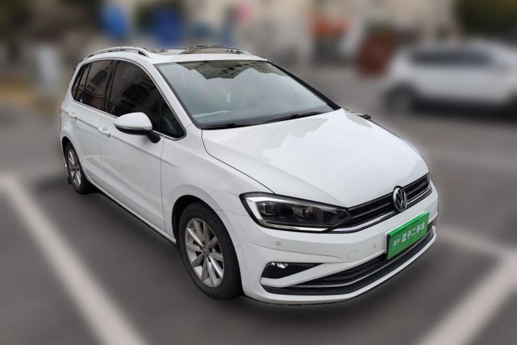 Used Volkswagen Golf Sportsvan 2019 280TSI Automatic Trendy Model China VI Standard Front Right 45 Deg
