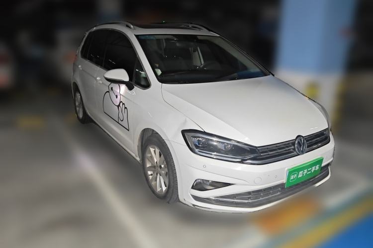 Used Volkswagen Golf Sportsvan 2019 280TSI Automatic Trendy Model China VI Standard Front Right 45 Deg