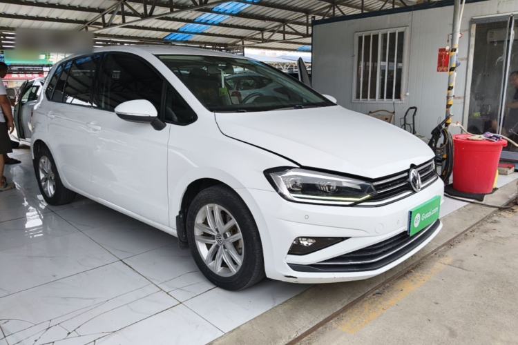 Used Volkswagen Golf Sportsvan 2019 200TSI Automatic C-HR Pure Version China VI Standard Front Right 45 Deg