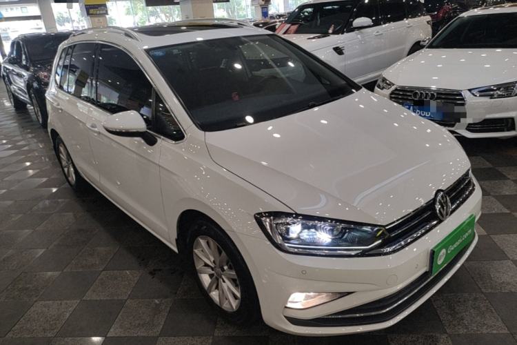 Used Volkswagen Golf Sportsvan 2019 280TSI Automatic Trendy Model China VI Standard Front Right 45 Deg