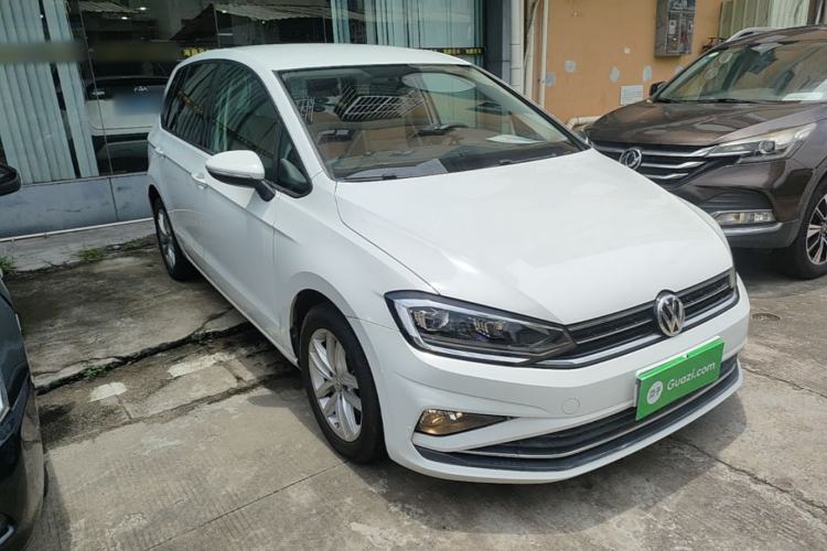 Used Volkswagen Golf Sportsvan 2019 1.6L Automatic Pure Model China V Standard Front Right 45 Deg