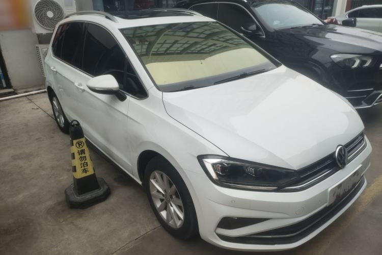 Used Volkswagen Golf Sportsvan 2019 280TSI Automatic Trendy Model China VI Standard Front Right 45 Deg