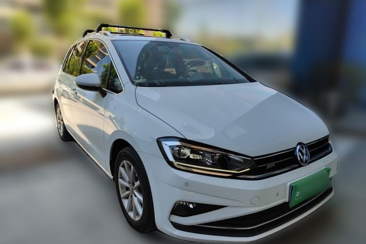 Used Volkswagen Golf Sportsvan 2019 280TSI Automatic Trendy Model China VI Standard Front Right 45 Deg