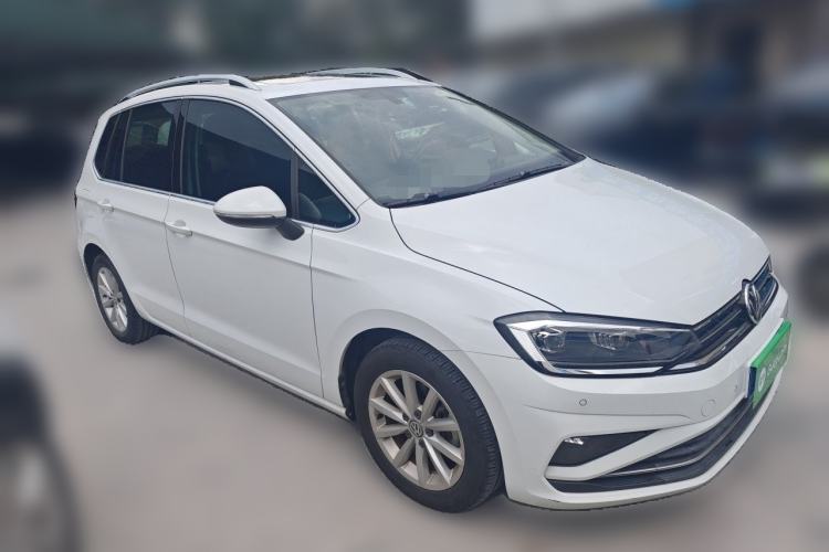 Used Volkswagen Golf Sportsvan 2019 280TSI Automatic Trendy Model China VI Standard Front Right 45 Deg