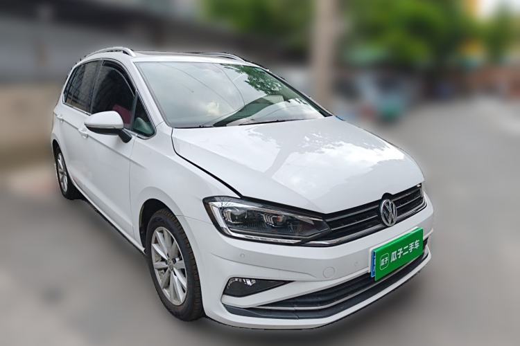 Used Volkswagen Golf Sportsvan 2019 280TSI Automatic Trendy Model China VI Standard Front Right 45 Deg