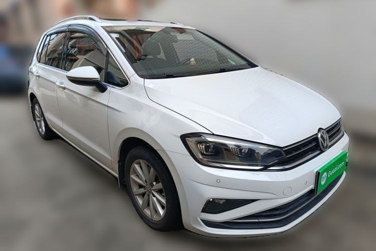 Used Volkswagen Golf Sportsvan 2019 280TSI Automatic Trendy Model China VI Standard Front Right 45 Deg