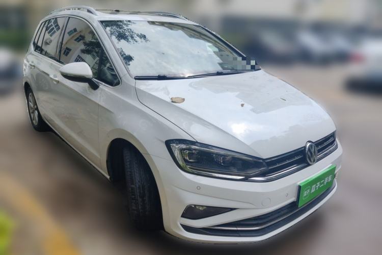 Used Volkswagen Golf Sportsvan 2019 280TSI Automatic Trendy Model China VI Standard Front Right 45 Deg