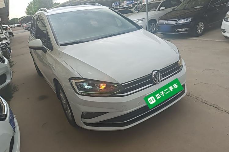 Used Volkswagen Golf Sportsvan 2019 280TSI Automatic Trendy Model China VI Standard Front Right 45 Deg