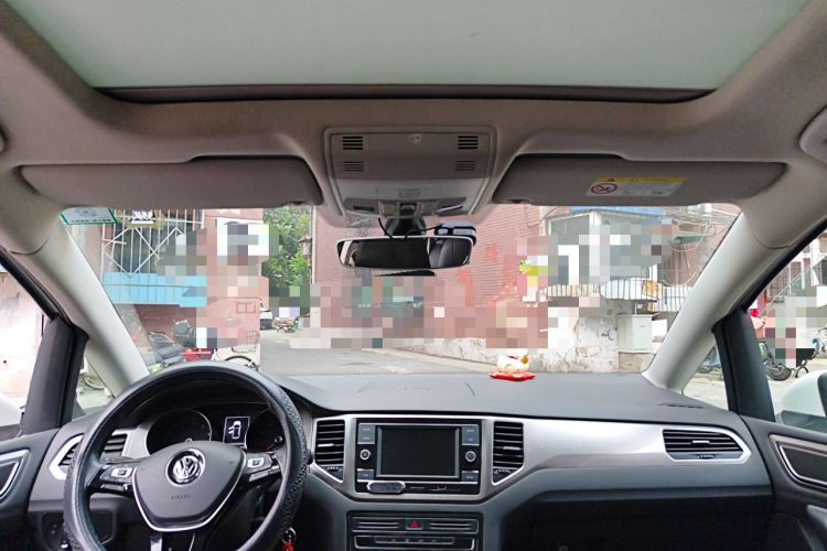 Used Volkswagen Golf Sportsvan 2019 280TSI Automatic Trendy Model China VI Standard Headliner
