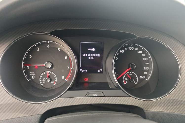 Used Volkswagen Golf Sportsvan 2019 280TSI Automatic Trendy Model China VI Standard Instrument Cluster