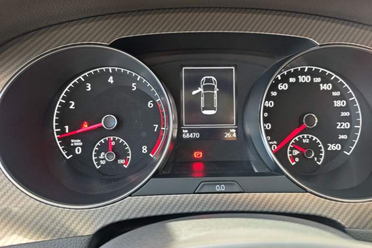 Used Volkswagen Golf Sportsvan 2019 280TSI Automatic Trendy Model China VI Standard Instrument Cluster