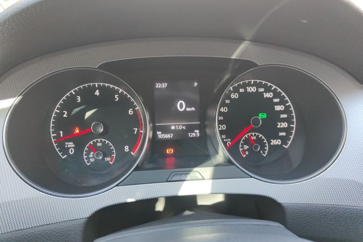 Used Volkswagen Golf Sportsvan 2019 1.6L Automatic Pure Model China V Standard Instrument Cluster