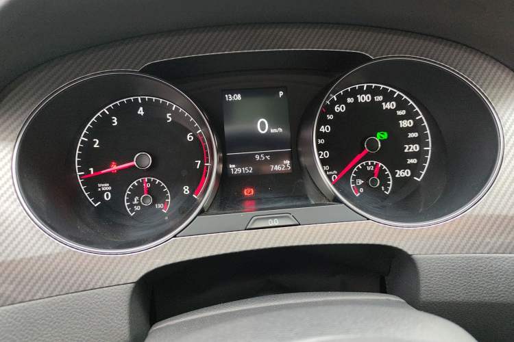 Used Volkswagen Golf Sportsvan 2019 280TSI Automatic Trendy Model China VI Standard Instrument Cluster