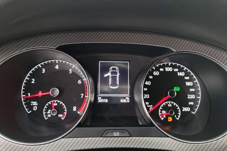 Used Volkswagen Golf Sportsvan 2019 280TSI Automatic Trendy Model China VI Standard Instrument Cluster