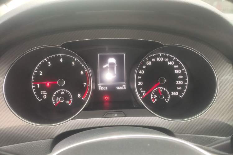 Used Volkswagen Golf Sportsvan 2019 280TSI Automatic Trendy Model China VI Standard Instrument Cluster