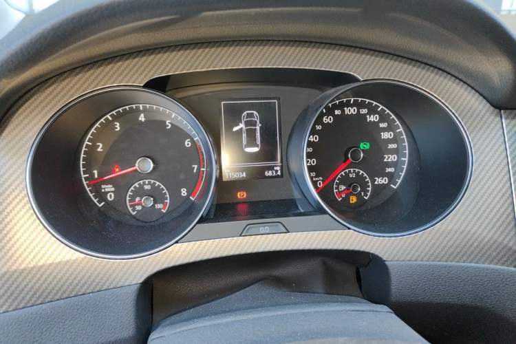 Used Volkswagen Golf Sportsvan 2019 280TSI Automatic Trendy Model China VI Standard Instrument Cluster