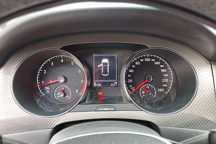 Used Volkswagen Golf Sportsvan 2019 280TSI Automatic Trendy Model China VI Standard Instrument Cluster
