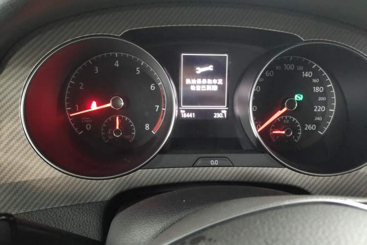 Used Volkswagen Golf Sportsvan 2019 280TSI Automatic Trendy Model China VI Standard Instrument Cluster