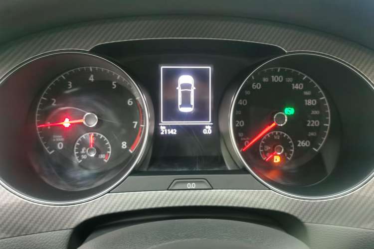 Used Volkswagen Golf Sportsvan 2019 280TSI Automatic Trendy Model China VI Standard Instrument Cluster