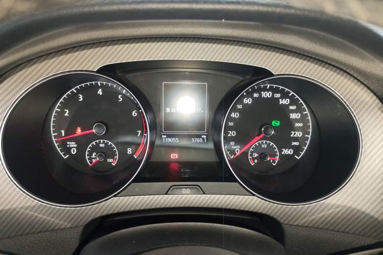 Used Volkswagen Golf Sportsvan 2019 280TSI Automatic Trendy Model China VI Standard Instrument Cluster