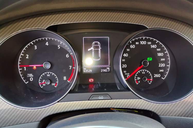 Used Volkswagen Golf Sportsvan 2019 280TSI Automatic Trendy Model China VI Standard Instrument Cluster