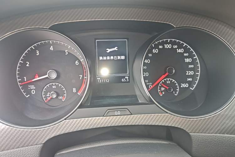 Used Volkswagen Golf Sportsvan 2019 280TSI Automatic Trendy Model China VI Standard Instrument Cluster