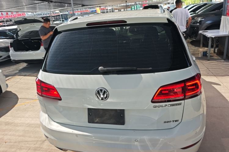 Used Volkswagen Golf Sportsvan 2019 280TSI Automatic Trendy Model China VI Standard Rear