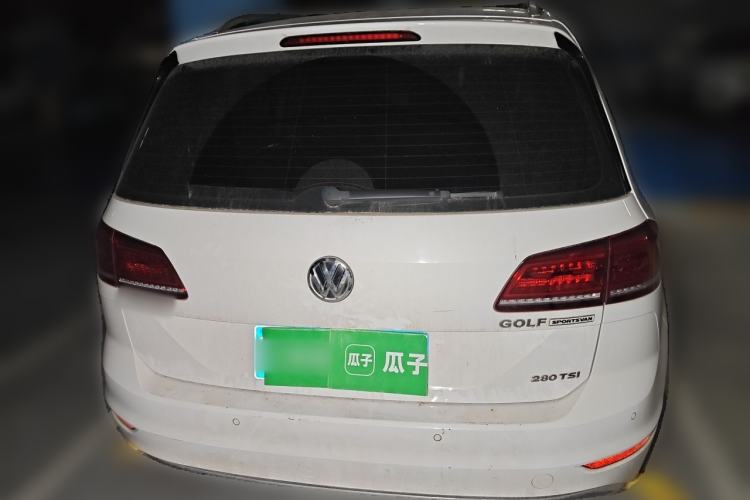Used Volkswagen Golf Sportsvan 2019 280TSI Automatic Trendy Model China VI Standard Rear