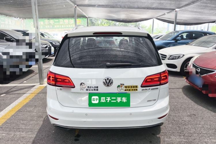 Used Volkswagen Golf Sportsvan 2019 280TSI Automatic Trendy Model China VI Standard Rear
