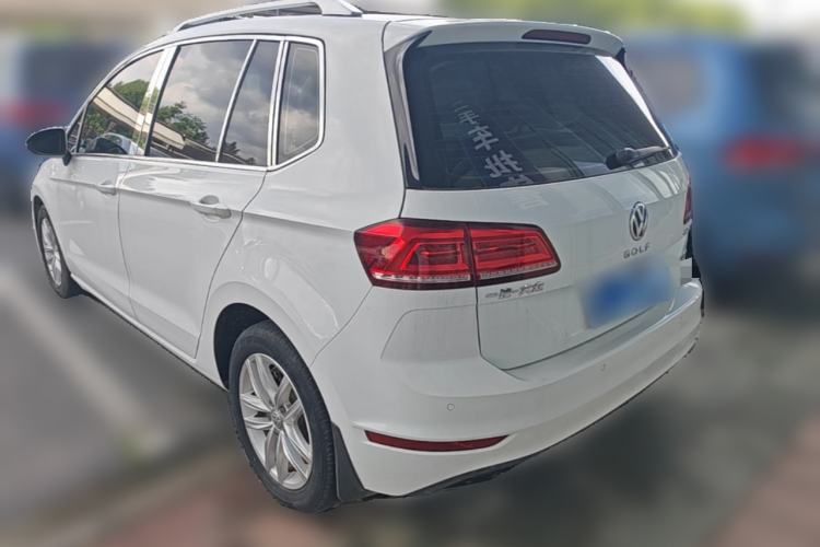 Used Volkswagen Golf Sportsvan 2019 1.6L Automatic Pure Model China V Standard Rear Left 45 Deg